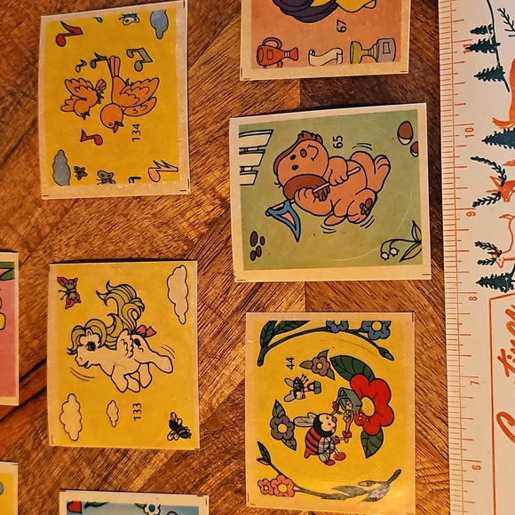 Vintage My Little Pony Reyauca Collectible Stickers Album MLP - Picture 5 of 10